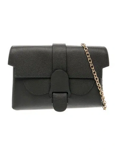 Pre-owned Senreve Leather Shoulder Bag In Black