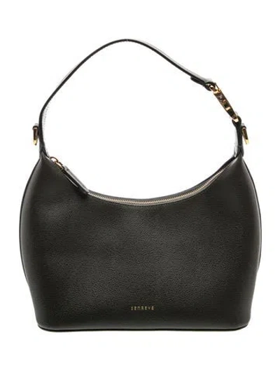 Pre-owned Senreve Leather Shoulder Bag In Black