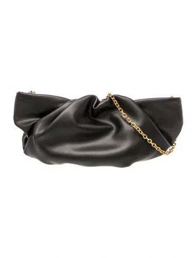 Pre-owned Senreve Leather Shoulder Bag In Black