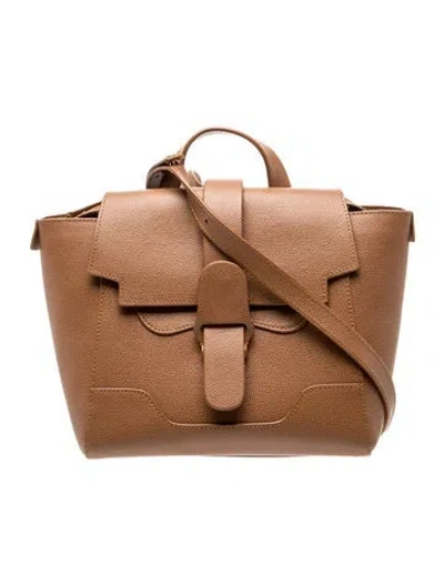 Pre-owned Senreve Leather Shoulder Bag In Brown