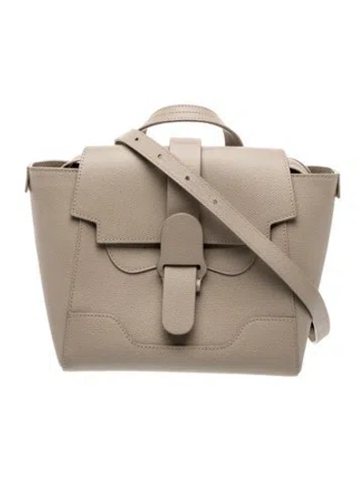Pre-owned Senreve Leather Shoulder Bag In Neutrals