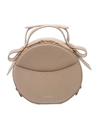 Pre-owned Senreve Leather Shoulder Bag In Neutrals
