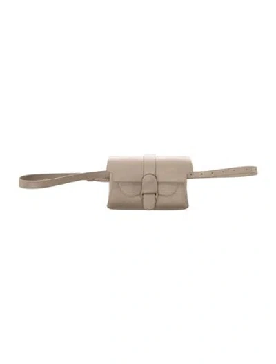 Pre-owned Senreve Leather Shoulder Bag In Neutrals