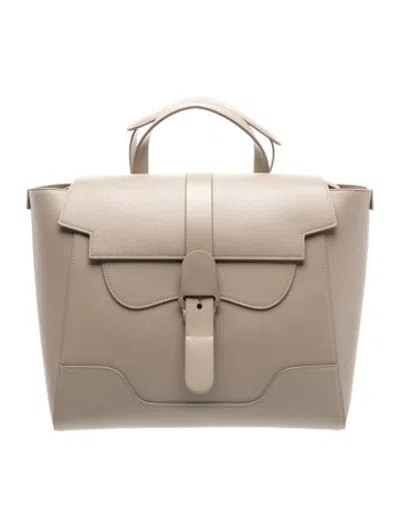 Pre-owned Senreve Leather Shoulder Bag In Neutrals