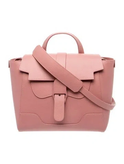 Pre-owned Senreve Leather Shoulder Bag In Pink