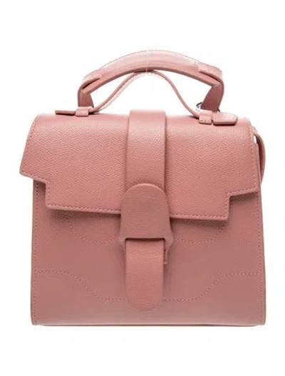 Pre-owned Senreve Leather Shoulder Bag In Pink