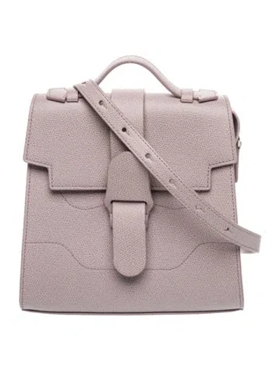 Pre-owned Senreve Leather Shoulder Bag In Purple