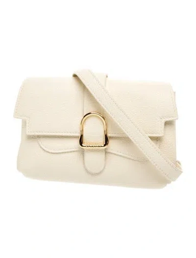 Pre-owned Senreve Leather Shoulder Bag In White