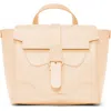 Senreve Midi Maestra Pebbled Leather 4-way Convertible Handbag In Chablis