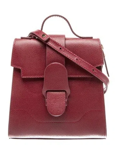 Pre-owned Senreve Saffiano Leather Crossbody Bag In Multi