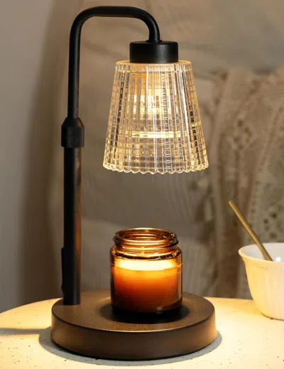Senrotini Candle Warmer Lamp With Timer Dimmable, Birthday Gifts For Women Mom, House Warming Gifts New Home D In Black
