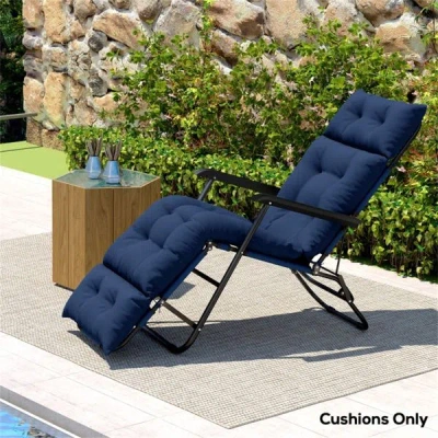 Senrotini Lounge Chair Cushion In Blue