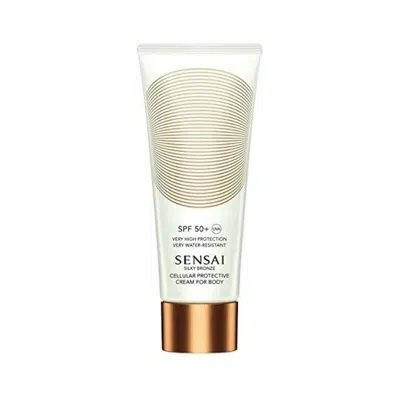 Sensai Body Cream  Silky Bronze Spf 50+ (150 Ml) Gbby2 In White