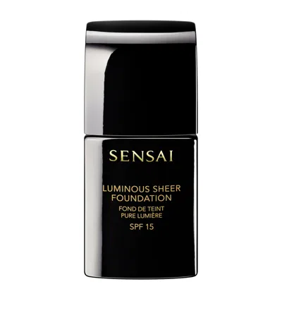 Sensai Luminous Sheer Foundation In Beige