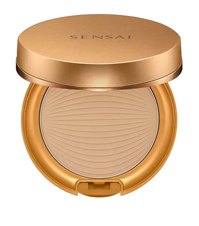 Sensai Silky Bronze Natural Veil Compact Foundation In White