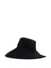 Sensi Studio Asymmetric Safari Bucket Hat In Black