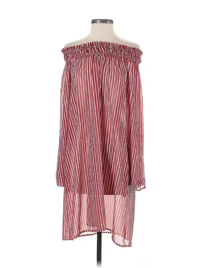 Pre-owned Sensi Studio Casual Dress In Red
