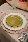 Sensi Studio Ceramic Quarter Plate In Green