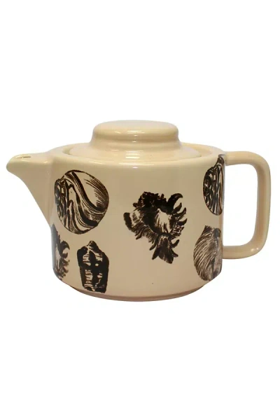 Sensi Studio Ceramic Teapot In Brown