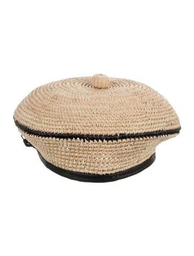 Pre-owned Sensi Studio Hat In Neutrals