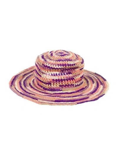 Pre-owned Sensi Studio Hippie Fiesta Crochet In Pink