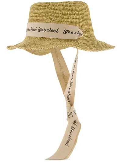 Sensi Studio Hippie Sun Hat In Neutrals