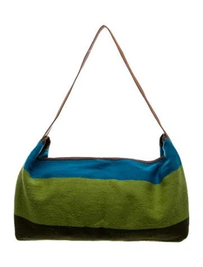 Pre-owned Sensi Studio Hobo In Green