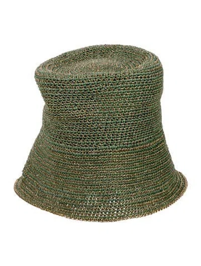 Pre-owned Sensi Studio Lampshade Crochet Hat W/tags In Green