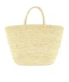 Sensi Studio Maxi Woven-straw Tote Bag In Brown