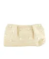 Sensi Studio Mini Seashell-sisal Clutch Bag In Brown