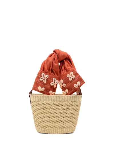 SENSI STUDIO MINI SHELL-SLEEVE BASKET BAG