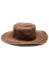 Sensi Studio Moldeable Crochet Straw Hat