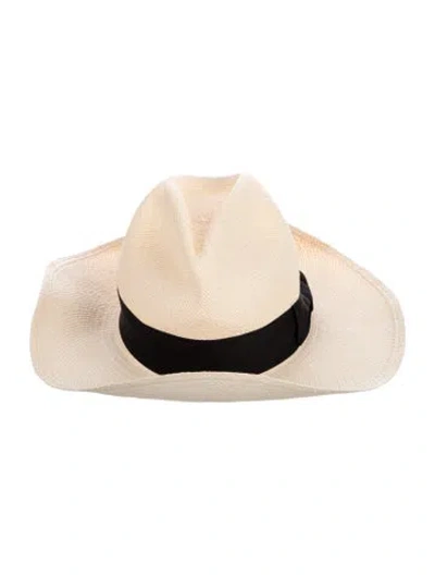 Pre-owned Sensi Studio Neutral Straw Hat