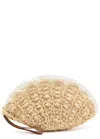 Sensi Studio Seashell Straw Clutch