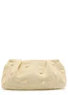 Sensi Studio Sisal Shell-embellished Straw Clutch
