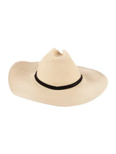 Pre-owned Sensi Studio Sun Hat In Neutral