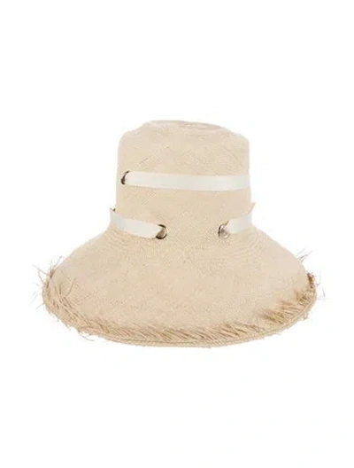 Pre-owned Sensi Studio Sun Hat In Neutrals