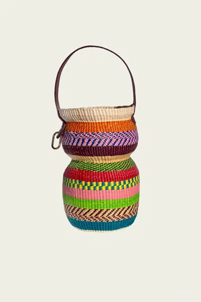 Sensi Studio Toquilla Straw Bucket Bag