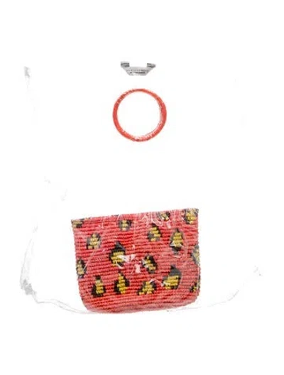 Pre-owned Sensi Studio Tote In Red
