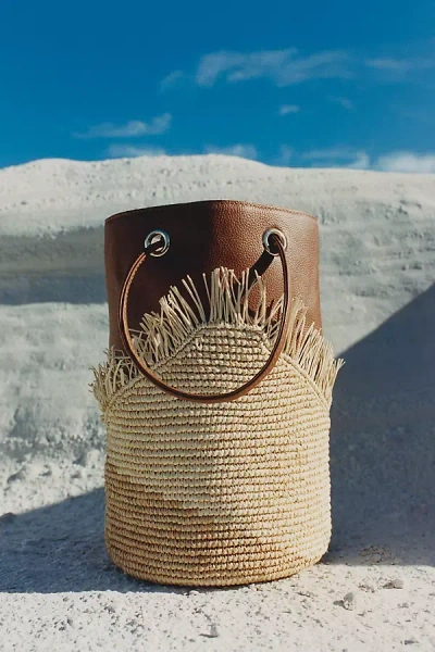 Sensi Studio Two-tone Bag In Sand