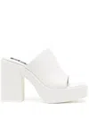 Senso Yael Leather Mules In Weiss