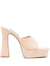 Senso Tillee 135mm Leather Mules In Neutrals