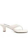 Senso 60mm Square Sandals In Neutral