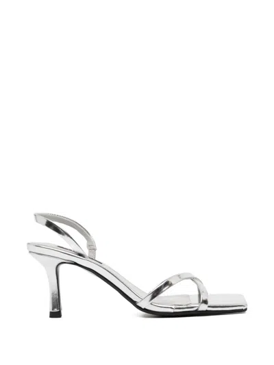 Senso 70mm Erika Iii Heeled Sandals In Silver