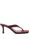 Senso 75mm Elvie Sandals In Burgundy