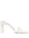 Senso Venus 80mm Leather Mules In White