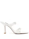 Senso Kira 90mm Open-toe Sandals In White