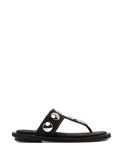 Senso Anna Ii Flat Sandals In Black