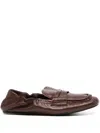Senso Astro Ii Leather Loafers In Burgundy