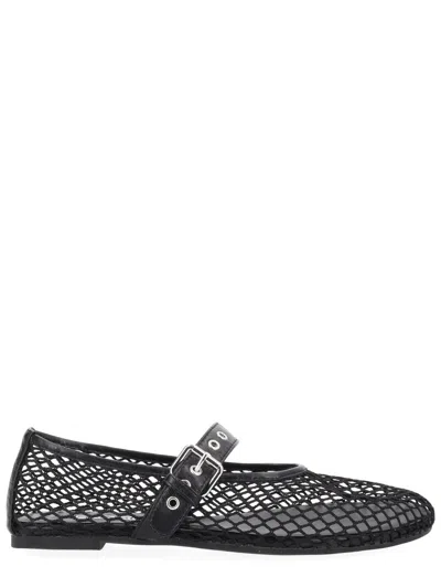 Senso Elegant Flat Leather Shoes For Women In Black